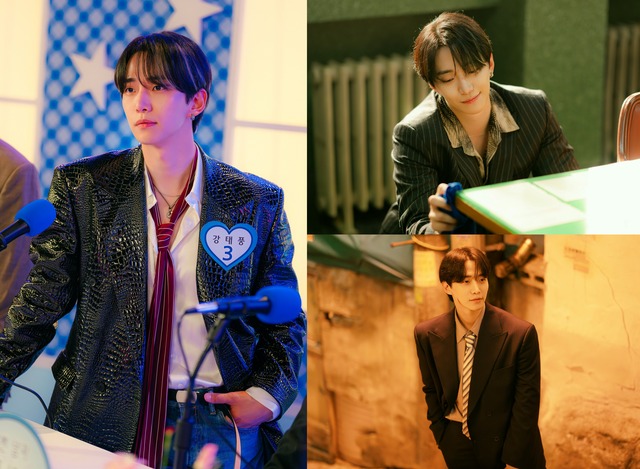 배우 이준호가 태풍상사에서 무역회사의 초보 사장이 된 강태풍 역을 맡는다. /tvN