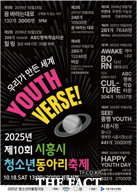 시흥시청소년동아리축제 포스터./시흥시