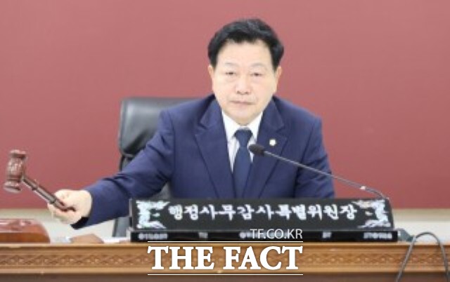 2025년도 행정사무감사 특별위원회 위원장으로 선출된 오세환 의원. /고창군의회