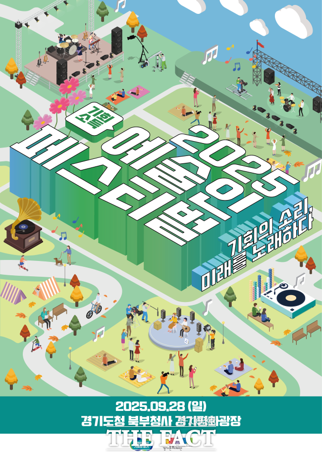 기회소득 예술인 페스티벌 홍보물/경기도