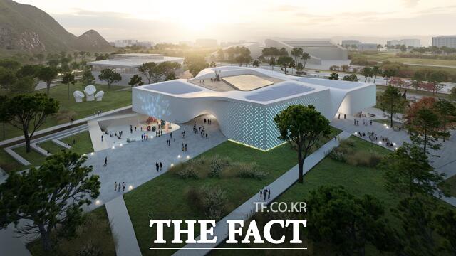 충남미술관 당전작 조감도 /충남도