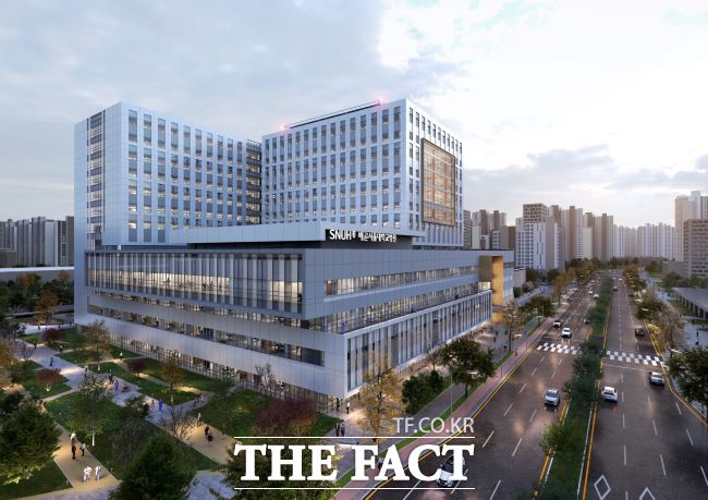 (가칭)시흥배곧서울대학교병원 투시도./시흥시