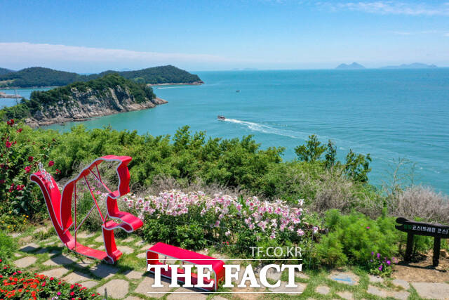 쑥섬 전경. /고흥군