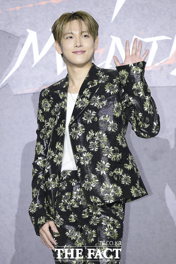 배우 임시완이 25일 오후 서울 광진구 롯데시네마 건대입구점에서 열린 넷플릭스 영화 사마귀 제작보고회에 참석해 포즈를 취하고 있다. /장윤석 기자