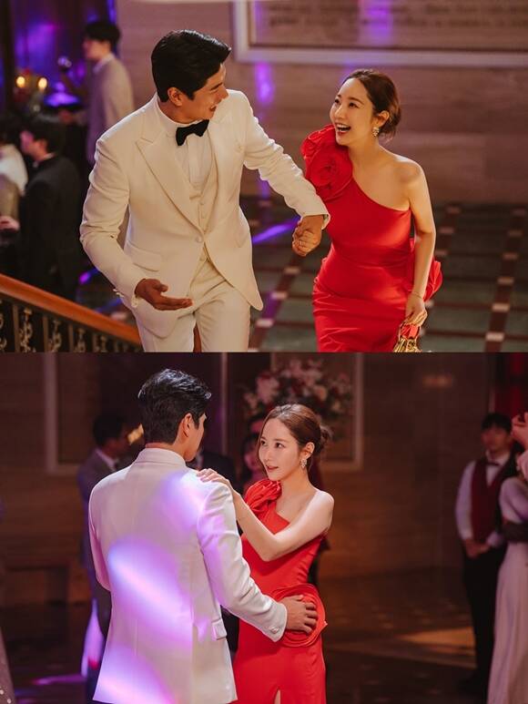 박민영은 컨피던스맨 KR에서 IQ 165의 두뇌를 가진 천재 사기꾼 윤이랑 역으로 극을 이끌고 있다. /TV조선