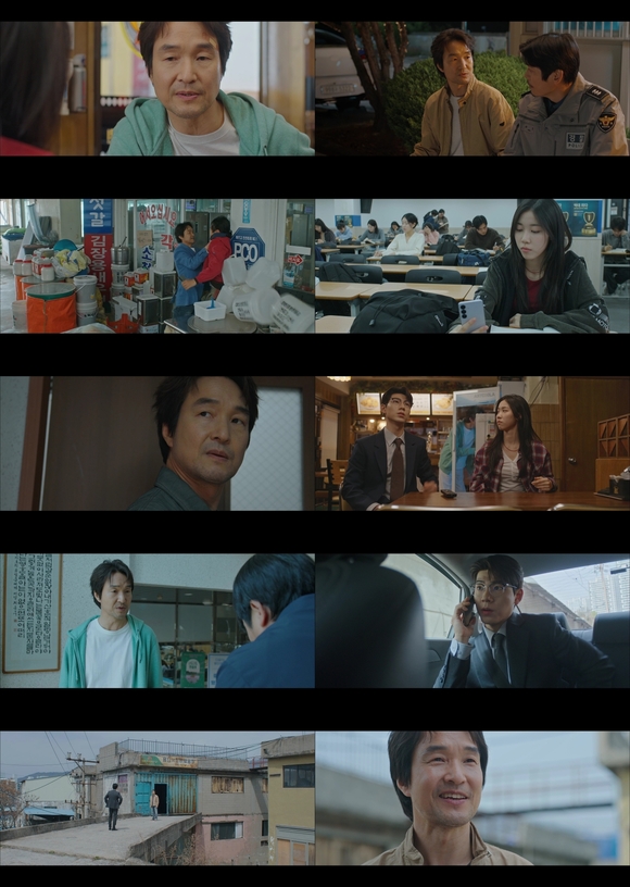 배우 한석규가 신사장 프로젝트에서 전 레전드 협상가, 현 치킨집 사장으로 미스터리한 비밀을 가진 신사장 역을 맡아 열연하고 있다. /방송 화면 캡처