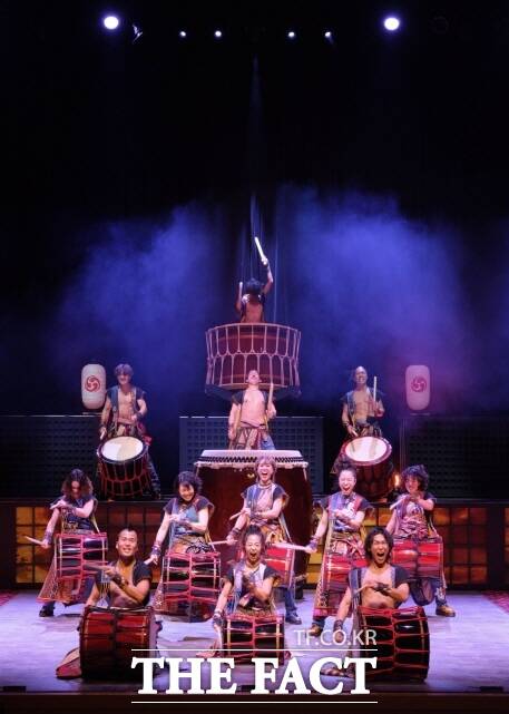 제71회 백제문화제에 출연 예정인 일본 야마토 대북 공연단. /부여군