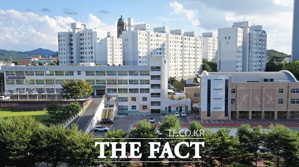 동방여자중학교 전경. /대전시교육청