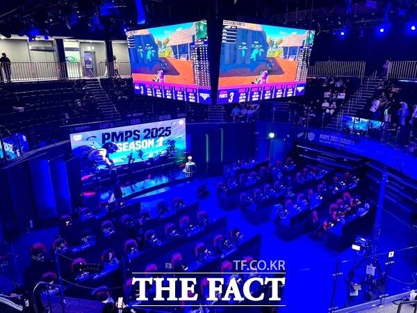 마운틴듀 펍지 모바일 프로 시리즈(PMPS) 시즌 1 경기 모습 /대전시