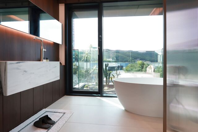 모듈형 조립식 욕실 넥스트 바스. /삼성물산