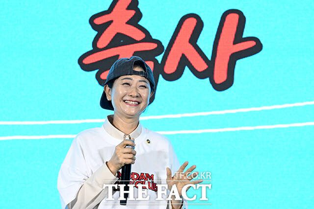 이스란 보건복지부 제1차관이 축사를 하고 있다. /서예원 기자