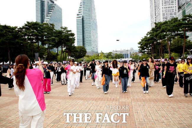 안양춤축제 체험행사 모습 /안양시