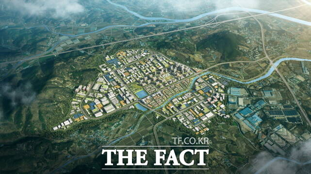 새종시 스마트국가산단 전경 /세종시