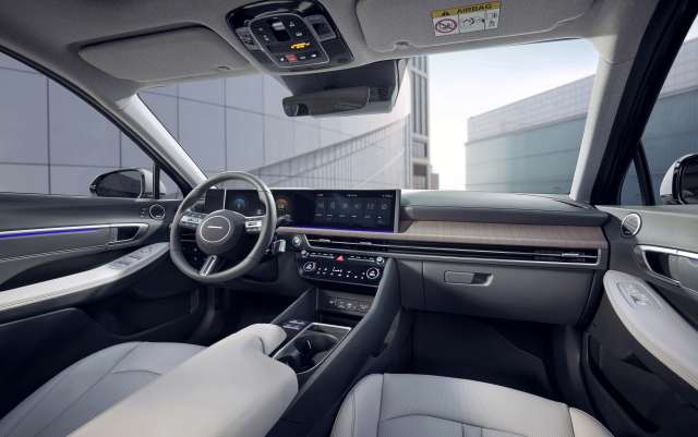 현대차 2026 쏘나타 디 엣지 내장. /현대차