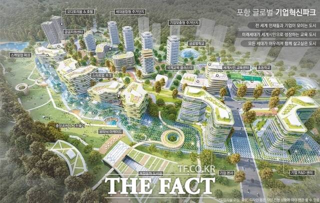 포항 기업혁심파크 조감도./포항시