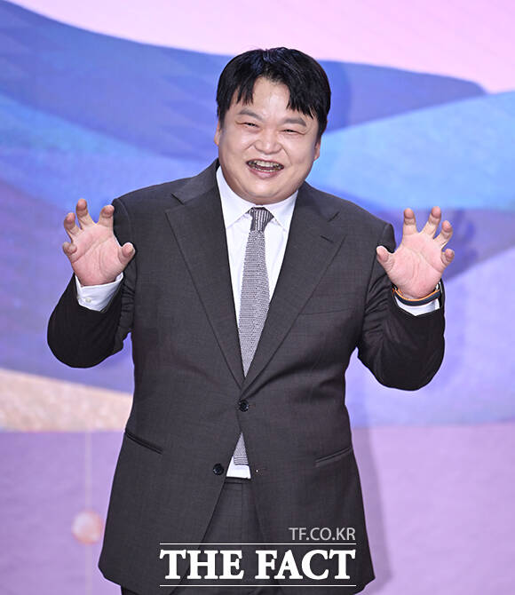 배우 고규필이 29일 오후 서울 강남구 조선 팰리스 서울 강남에서 열린 넷플릭스 새 오리지널 시리즈 다 이루어질지니 제작발표회에 참석해 포즈를 취하고 있다. /박헌우 기자