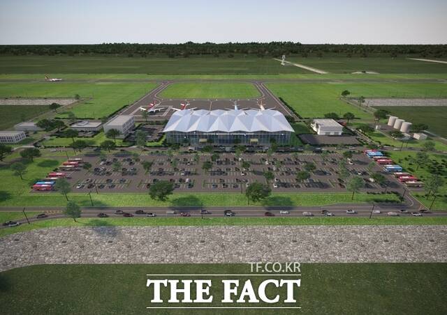 새만금 국제공항 조감도. /전북도