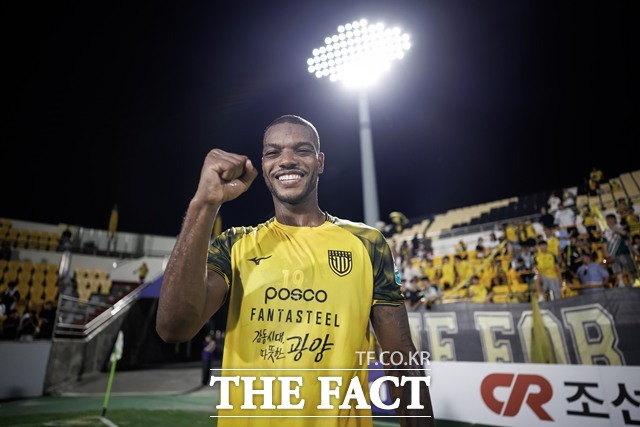 하나은행 K리그2 2025 31라운드 MVP를 차지한 전남 호난./K리그