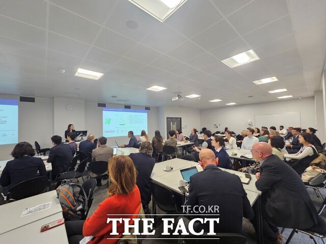 영국 런던 킹스턴대학교에서 국제 교육 협력 및 인공지능 기반 교육 콘퍼런스가 열리고 있다. /대전시교육청