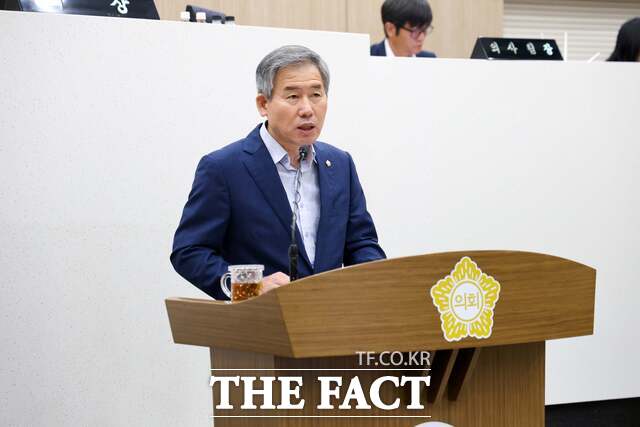 김봉균 당진시의원은 30일 5분 자유발언을 통해 아동 대상 범죄 예방을 위한 아동 보호구역 지정 필요성을 제안했다. /당진시의회