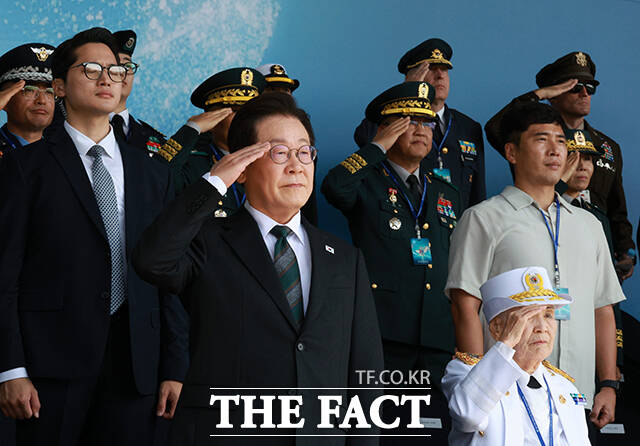 건군 77주년 국군의 날 기념식 /계룡=뉴시스