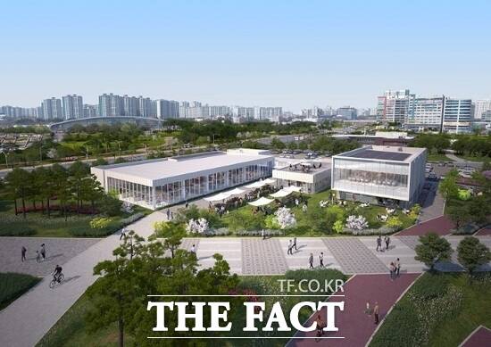 파주시가 오는 2026년까지 운정신도시에 건립할 예정인 로컬푸드복합센터의 조감도. /파주시