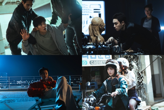 배우 지창욱 도경수 주연의 디즈니+ 새 시리즈 조각도시의 보도 스틸이 공개돼 눈길을 사로잡았다. /월트디즈니 컴퍼니 코리아