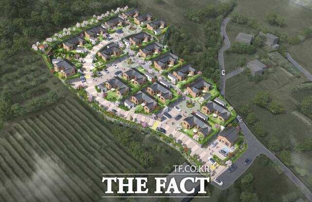 농촌리브투게더 공주 신풍지구 조감도. /공주시