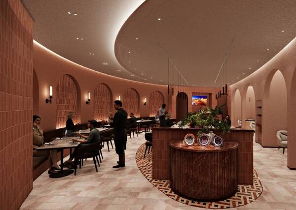 서울시 송파구 신천동에 위치한 잠실 에비뉴엘 6층에 오픈한 라콘차 매장 투시도. /롯데백화점