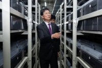  강태영 농협은행장, 추석 연휴 앞두고 비상근무 사무소 방문 점검