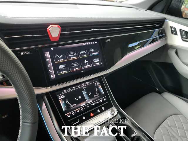 아우디 Q8의 내부. /인천국제공항=오승혁 기자