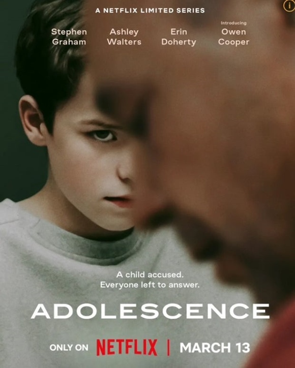 넷플릭스 시리그 소년의 시간이 유일하게 한국 오리지널 시리즈가 아닌 작품 중 정주행 추천작으로 선정됐다. /넷플릭스