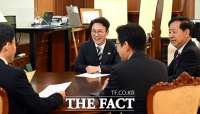  국무총리-부총리 회의 주재하는 김민석 국무총리 [포토]