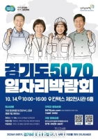  경기도, '5070 중장년' 대규모 일자리 박람회 개최