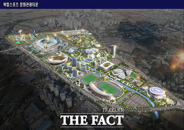전주 복합스포츠타운 조감도. /전주시