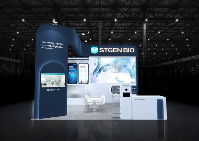 에스티젠바이오의 BIX 2025 부스. /에스티젠바이오