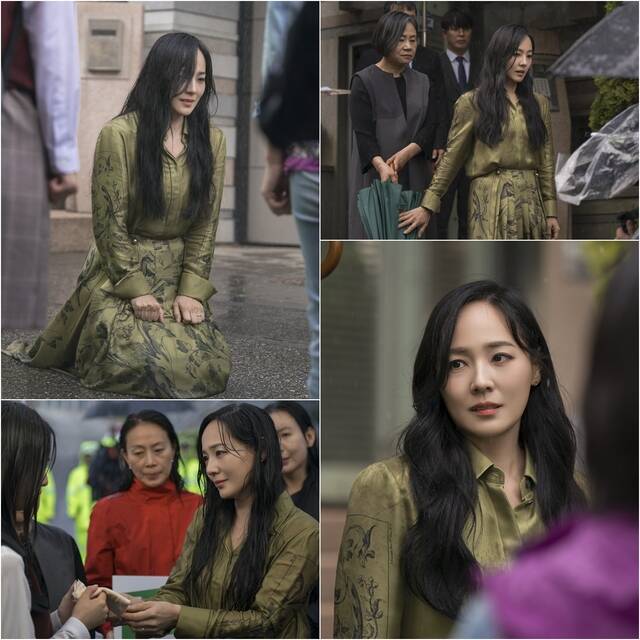 배우 유진이 퍼스트레이디에서 캐릭터의 복잡한 감정선을 섬세한 연기로 전하고 있다. /MBN