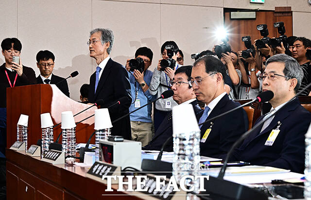 인사말 하는 조희대 대법원장.