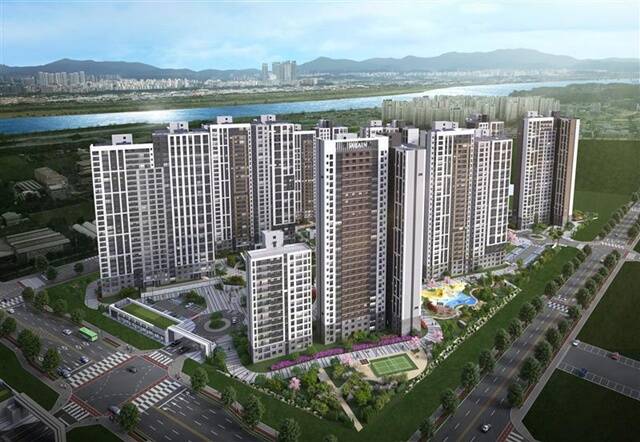 BS한양이 풍무역세권 수자인 그라센트 1차를 11월 분양 예정이다. 단지는 /BS한양