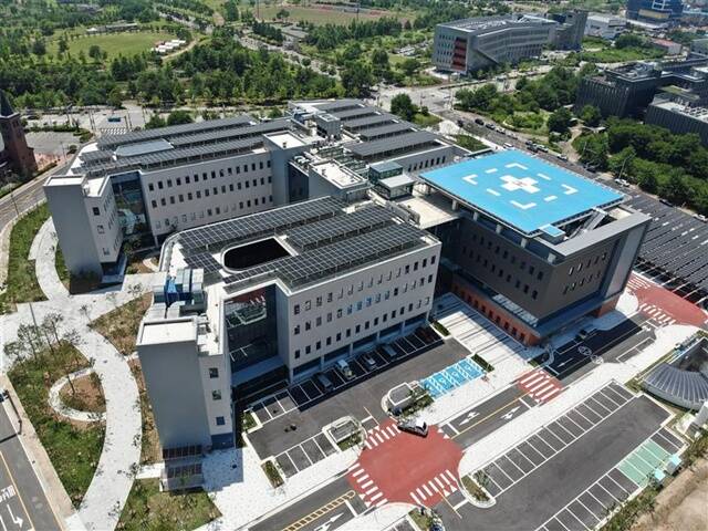 동부건설은 최근 국립소방병원 신축공사를 마쳤다. 충청북도 음성군에 지어진 이 병원은 국내 최초 소방 전문 의료기관이다. /동부건설