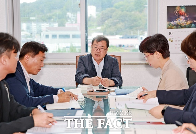 산청군 ‘2026년 주요 업무계획 보고회’ 모습. /산청군