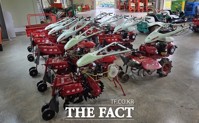 농기계임대사업소 다목적관리기. /영암군