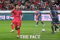  엄지성 '파라과이전 선제골' [TF사진관]