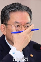  취임 후 첫 국감 나선 정성호 법무부 장관 [TF사진관]