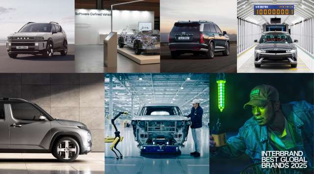 현대자동차는 최근 인터브랜드가 발표한 2025 글로벌 100대 브랜드에서 브랜드 가치 246억달러를 기록하며 종합 브랜드 순위 30위에 올랐다. /현대차