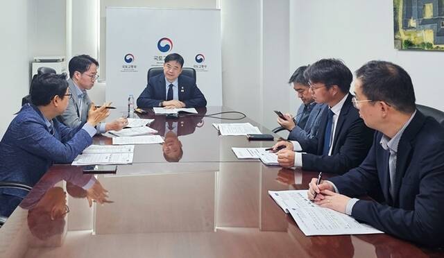 이상경 국토교통부 제1차관이 16일 9·7대책 이행 점검 TF 첫 회의를 주재했다. /국토교통부