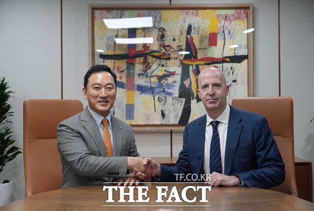 한국투자증권은 16일 글로벌 자산운용사 JP모건자산운용과 만나 양사 간 전략적 비즈니스 협력 방안을 논의했다고 밝혔다. /한국투자증권