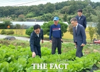  농협대전본부, 농업재해 피해현장 점검 나서