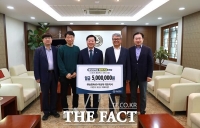  이상득 유성구체육회장, 충남대 스포렉스 지원 기금 기부