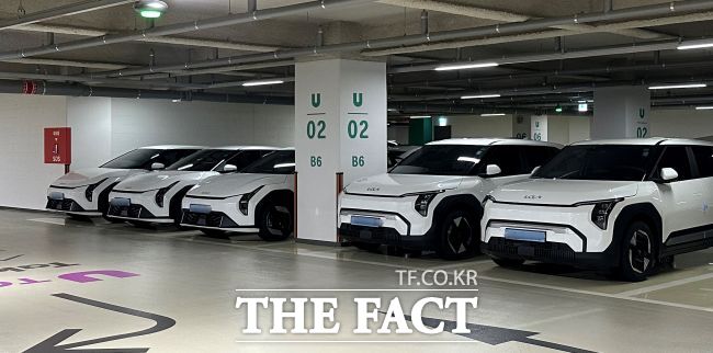 광명역세권 공유 전기차 모습. /광명시